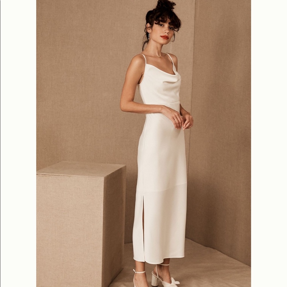 BHLDN Kari Dress Ivory